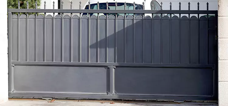 Metal Driveway Gate Installation Graham